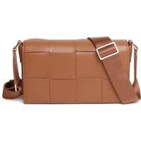 ALICE WHEELER LONDON Women's Lisbon Cross Body Messenger in Tan