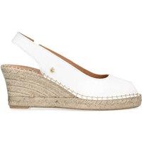 Carvela Women's 'Sharon 2' Leather Sandals in White | Size: 7