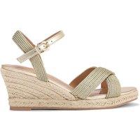 Carvela Women's 'Divine' Fabric Heels in Gold | Size: 3