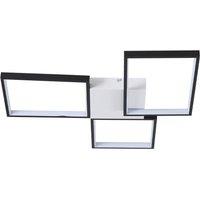 3-Light Adjustable LED Ceiling Light with Remote Control