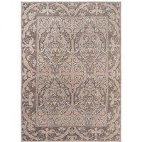 Kukoon Machine Washable Natural Jute Blend Distressed Beige Area Rug in Taupe | Size: 80 cm x 150 cm
