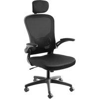 tectake Office Chair Arges in Black