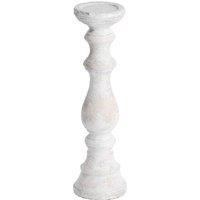 Sostter Large Cream Ceramic Candle Holder