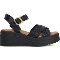 Dune London Women's 'Kinleys' Leather Wedges in Black | Size: 6