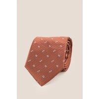 Oswin Hyde Men's Bronze Micro Paisley Tie