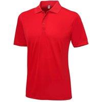 AWDis Men's Just Cool Smooth Short Sleeve Polo Shirt in Red | Size: 2XL