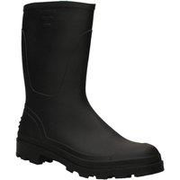 Down To Earth Men's Waterproof Wellington Boots - Durable Rubber Wellies in Black | Size: 11