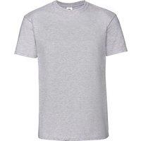 Fruit of the Loom Men's Iconic 195 Ringspun Premium T-Shirt in Grey | Size: XL