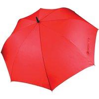 Kimood Men's Large Plain Golf Umbrella Pack of 2 in Red