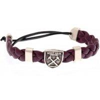 West Ham United FC Men's Slider Bracelet in Red