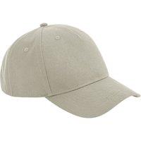 Beechfield Men's Cotton 5 Panel Baseball Cap in Stone