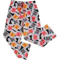 Wallace & Gromit Men's Wanted Poster Feathers McGraw Lounge Pants | Size: XL