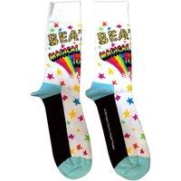 The Beatles Men's Magical Mystery Tour Ankle Socks in White | Size: 4-7