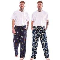 Star Wars Men's Lounge Pants Pack of 2 | Size: Small