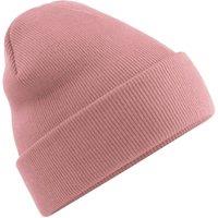 Beechfield Men's Soft Feel Knitted Winter Hat in Rose