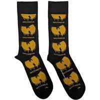 Wu-Tang Clan Men's Dripping Logo Ankle Socks in Black | Size: 4-7