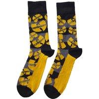 Wu-Tang Clan Men's Logo Ankle Socks in Yellow | Size: 4-7