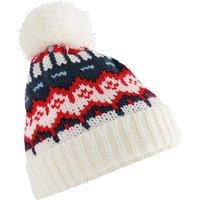 Beechfield Men's Retro Skiing Beanie in White