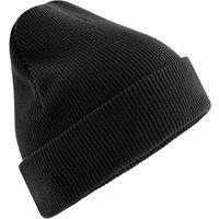 Beechfield Men's Original Cotton Cuffed Beanie in Black
