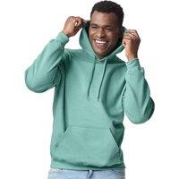 Gildan Men's Softstyle Midweight Hoodie in Aqua | Size: Medium