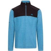 Trespass Men's Curtiston AT100 Fleece Top in Blue | Size: XL