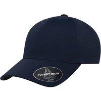 Flexfit Men's Delta Snapback Baseball Cap in Navy