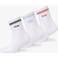 GYM KING Men's Tipping Crew Sock Multi