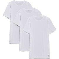 Calvin Klein Men's 3 Pack Crew Neck T-Shirts - White | Size: Medium