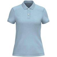 Native Spirit Women's Pique Polo Shirt in Aqua | Size: Large