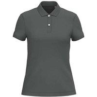 Native Spirit Women's Pique Polo Shirt in Grey | Size: Small