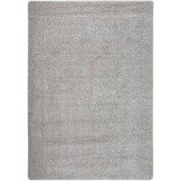 Berkfield Home Shaggy Rug Light Grey 160x230 cm Anti Slip | Size: 100 cm diameter