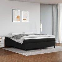 Berkfield Home Bed Frame without Mattress Black Super King Faux Leather (UK/IE/FI/NO only)