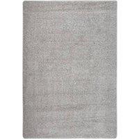 Berkfield Home Shaggy Rug Light Grey 120x170 cm Anti Slip | Size: 100 cm diameter