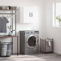 Berkfield Home Wall Cabinet White 60x31x60 cm Engineered Wood | Size: 60 x 31 x 60 cm