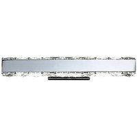 Netlighting Galaxy Horizontal Wall Lamp 3W LED 6000K Polished ChromeCrystal in Grey