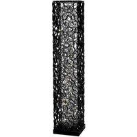 Netlighting (DH) Essen Floor Lamp 12 Light G4 BlackSilver NOT LEDCFL Compatible in Black