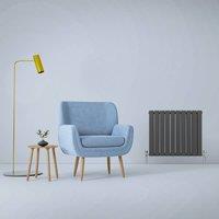 Monstershop Designer Flat Panel Radiators Anthracite Grey 600mm x 700mm
