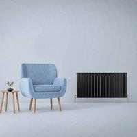 Monstershop Designer Flat Panel Radiators Matt Black 600mm x 1190mm