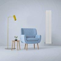 Monstershop Designer Flat Panel Radiators Gloss White 1600mm x 280mm