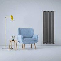Monstershop Designer Flat Panel Radiators Anthracite Grey 1600mm x 560mm