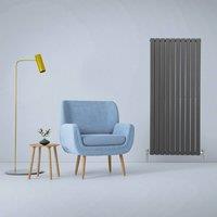 Monstershop Designer Flat Panel Radiators Anthracite Grey 1600mm x 700mm