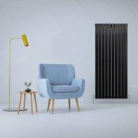 Monstershop Designer Flat Panel Radiators Matt Black 1600mm x 700mm
