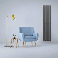 Monstershop Designer Flat Panel Radiators Anthracite Grey 1800mm x 420mm