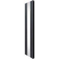 Monstershop Flat Mirror Radiator - 1800mm x 425mm - Anthracite Grey