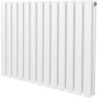 Monstershop Oval Column Radiator - 600mm x 780mm - White