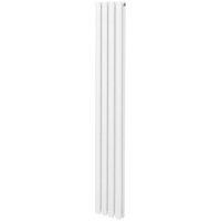 Monstershop Oval Column Radiator - 1800mm x 240mm - White