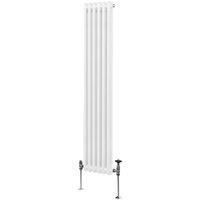 Monstershop Traditional 2 Column Radiator - 1800 x 292mm - White