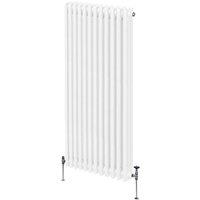 Monstershop Traditional 3 Column Radiator - 1500 x 562mm - White