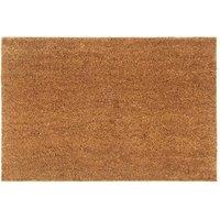 Berkfield Home Door Mat Natural 60x90 cm Tufted Coir in Brown