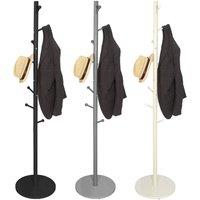 EONLION Coat Rack Tree Branch Hanger Stand Multi Hooks in Grey